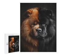 Unique Two-Tone Chow Chow Challenging Puzzle for Adults, 500 PCS - Seasonal Home Décor, for Relaxing Solo Or Group Play