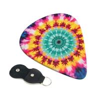 Unique Tye Dye Art Guitar Pickfor Pickups For Acoustic Electric Guitar Bass Ukulele