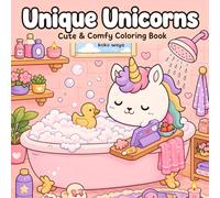 Unique Unicorns Coloring Book: Hilarious Original Characters Koko and Waya in Playful Everyday Adventures for Relaxation and Creative Fun