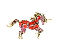 Unique Unicorns Shaped Brooch Sturdy Metal Jewelry With For Long Time Use Elegant Trendy Unicorns Jewelry