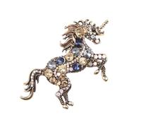 Unique Unicorns Shaped Brooch Sturdy Metal Jewelry with for Long Time Use Elegant Unicorns Brooch