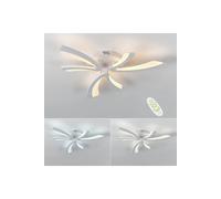 Unique V-Shape LED Semi-Flush Mount Ceiling Light in White The hot sale White