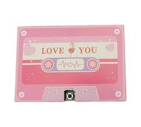 Unique Valentine Card Message Recorder Cassettes Tape Greeting Anniversary Birthday Voice Message for Lover