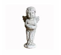 Unique Vintage Angel Candlestick Holders - White Resin Tealight Candle Holder for Elegant Candelabra Decor - Candle Stick Candle Holder Centerpiece Vintage Decor Aesthetic Spring Decor (Large)