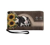 Unique Wallet Design | Everyday Use Wallet | Women’s Accessory, Compact Card Holder, Fun Cow Print Accessory, Lightweight Money Holder, Chic Wallet for Women, Cow Pattern Wallet
