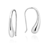Unique Water Dew Drop .925 Sterling Silver Hook Earrings | Earrings for Women | Sterling Silver Earrings | Dangle Earrings For Women