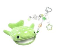 Unique Whale Themed Childrens Money Pouches Soft Fabric Construction for School and Outings Children ' s Plush Wallet