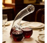 Unique Whiskey Decanter for Men, Funny Glass Wine Dispenser, Gift for Boyfriend, Husband, Creative Liquor Decanter for Bar, Party, Anniversary or Bachelor Events (650ml)