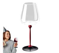 Unique Wine Glasses,Fancy Wine Glass | Ergonomic Holder Crystal Goblets Rolling Organizer for Wedding Pool Birthday Outdoor Cocktail Travel