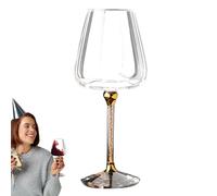 Unique Wine Glasses,Fancy Wine Glass | Glassware Goblets Rotating Ergonomic Organizer Holder for Travel Drinking Wedding Birthday Pool Cocktail