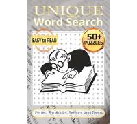 Unique Word Search Puzzle Book: "Easy-to-Read Word Search Puzzles with Unique Words, Brain-Boosting Fun, Vocabulary Builders, and More | 6x9 inches, ... Gift for Vacations, Holidays and Free Times."