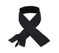 Unique Zipper YKK #5 Heavy Conceal - Invisible (Bridal Wear), Select Length and Color (Length 24 inches, Black) ZipperStop Wholesale Authorized Distributor YKK