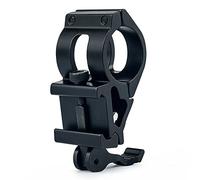 UniqueFire Quick Release Offset Tactical Torch Mount, Flashlight Ring Mount 25.4mm Angled Offset Low Profile QD for 20mm Picatinny Rail