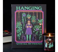 Uniqueful 19x25cm Hanging With All My Friends Canvas Plaque by Steven Rhodes | Size: 19 Pack Uniqueful Multicolor 19 Pack