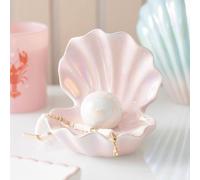 Uniqueful Clam Shell Trinket Dish in Pink | Size: 1 Pack Uniqueful Pink 1 Pack