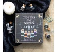 Uniqueful Crystals for Spells Crystal Chip Bottle Gift Set | Size: 12 Pack Uniqueful Multicolor 12 Pack