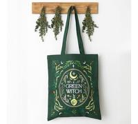 Uniqueful Green Witch Tote Bag | Size: 1 Pack Uniqueful Green 1 Pack