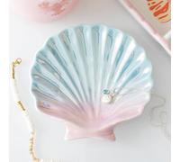 Uniqueful Iridescent Shell Trinket Dish | Size: 15 cm Uniqueful Multicolor 15 cm