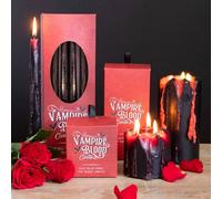 Uniqueful Large Vampire Blood Pillar Candle in Black | Size: 15 cm Uniqueful Black 15 cm