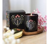 Uniqueful Midnight Bloom Black French Tulip Scented Candle | Size: 1 Pack Uniqueful Black 1 Pack