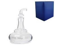 Uniqueful Personalised 100ml Handmade Whisky Still Mini Decanter New Home in Clear Uniqueful Clear