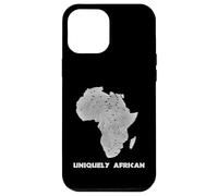 Uniquely African Africa Map Fingerprint Black Pride Case for iPhone 12 Pro Max