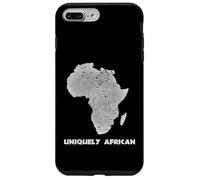 Uniquely African Africa Map Fingerprint Black Pride Case for iPhone 7 Plus/8 Plus