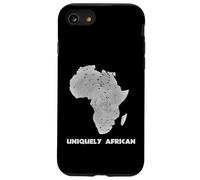 Uniquely African Africa Map Fingerprint Black Pride Case for iPhone SE (2020) / 7/8