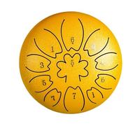 Uniquely Yours - Customize Your 6-Inch 11 Notes Rain Drum with Your Favorite Graphics or Text(Gold)