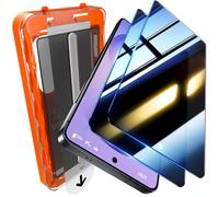 UniqueMe for 26 Ultra Privacy Screen Protector - 2 Pack [Automatic Sticking] [Anti-Spy] Full Coverage 9H Tempered Glass Screen Protector Bubble-Free Case Friendly [Auto Dust-Remove]