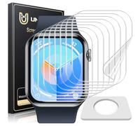 UniqueMe for Apple Watch Series 10 42mm Screen Protector - 8 Pack Ultra Thin HD Clear Soft Anti Scratch TPU Protective Film [Fingerprint Support] [Case-Friendly] [Easy-Installation]