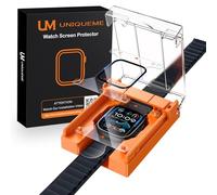 UniqueMe for Apple Watch Ultra/Utrla 2 Screen Protector 49mm - 2 Pack [Strong Asorption] [Ceramic Film Not Glass] Bubble-Free Anti-Scratch HD Clear Cover Soft Film iWatch Easy Installation