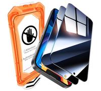 UniqueMe for iPhone 13 Pro Max/14 Plus Privacy Screen Protector - 2 Pack Anti Spy Screen Protector Tempered Glass Bubble Free Ultra Resistant Case Friendly Scratch-proof