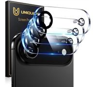 UniqueMe For iPhone i7 Air Camera Protection - [Scratch-Resistant, Stable] Ultra Clear 9H Hardness Camera Protection for iPhone i7 Air Camera Protection [Pack of 3] - HD Transparent