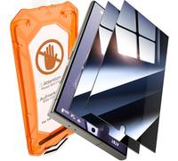 UniqueMe for Samsung Galaxy S24 Ultra Privacy Screen Protector - 2 Pack [Automatic Sticking] [Anti-Spy] Full Coverage 9H Tempered Glass Flim Bubble-Free Case Friendly [Auto Dust-Remove]