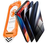 UniqueMe for Samsung Galaxy S25 Privacy Screen Protector - 2 Pack [Automatic Sticking] [Anti-Spy] Full Coverage 9H Tempered Glass Flim Bubble-Free Case Friendly [Auto Dust-Remove]