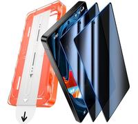 UniqueMe for Samsung Galaxy S25 Ultra Privacy Screen Protector - 2 Pack [Easy to Install] [Bubble-Free] 9H Tempered Glass Screen Protector Full Coverage [Anti-Spy] Case Friendly [Auto Dust-Remove]