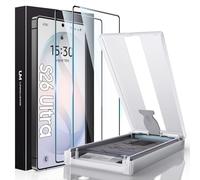 UniqueMe for Samsung Galaxy S26 Ultra Screen Protector - 2 Pack HD Clear PET 3D Curved Full Coverage Screen Protectors [3-Second Installation] [Not Bubbles] [Fingerprint Support] [Not Glass]