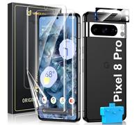 UniqueMe Screen Protector for Google Pixel 8 Pro, Pack of 2 Film and 1 Camera Protection, Premium Protection for Pixel 8 Pro Screen Protector, Fingerprint ID Support