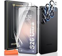 UniqueMe Screen Protector for Samsung Galaxy 26 Ultra - Pack of 2 Film and 2 Camera Protection, Premium Protection for Samsung 26 Ultra Screen Protector, Fingerprint ID Support