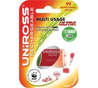 Uniross 1 x PP3 / 9v Multi Usage Long Life
