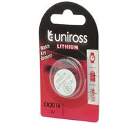 Uniross 21595 Lithium Coin Cell CR2032 Battery