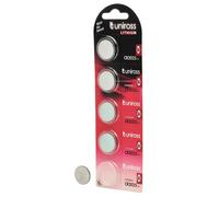 Uniross Lithium Coin Cell Cr2025 Batteries (Pack Of 5) Pk 1 21599