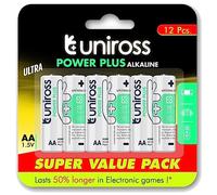 UNIROSS Power Plus AA LR6 Blister*12 Minima Ventta CAJA 6 Unidades