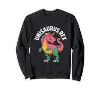 Unisaurus Rex Dinosaur Unicorn Fantasy Magic Sweatshirt