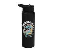 Unisaurus Rex Dinosaur Unicorn Magic Stainless Steel Insulated Water Bottle