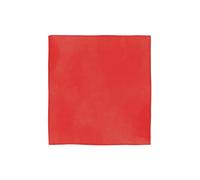 Unisex 100% Cotton Paisley Pattern Plain Bandanas Headwear Scarf Head/Neck/Wrist/Head COD.644, red, Tagli Unico