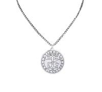 unisex 2024 Mystical Figure of Solomon Tree of Life Ten Sephiroth Seal Solomon Kabbalah Amulet Statement Necklace Jewelry