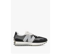 Unisex 327 Black & Grey Suede & Mesh Trainers - Black Suede / 4