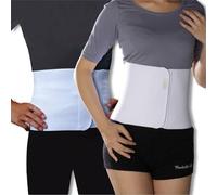 Unisex Abdominal Support Belt - Stomach Waist Back Binder - for Toning, Slimming, Postpartum, Postnatal. Size Large = 32" to 38"